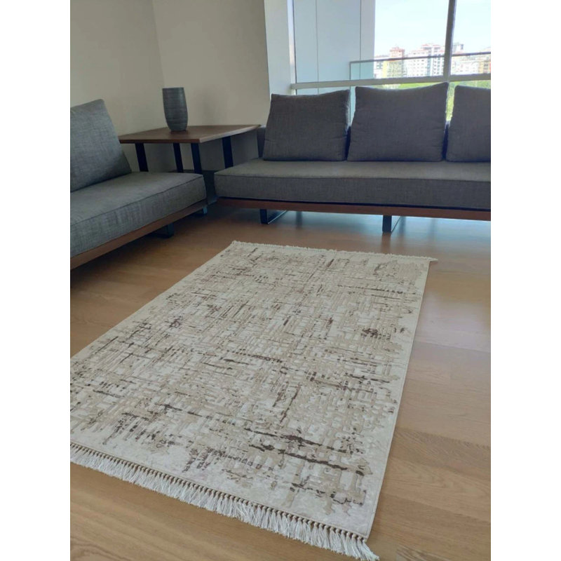 Tapis Masanao avec envers antidérapant, Tapis de couloir 5 pi 3 po x 16 pi 5 po