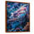 Brown Floater Framed