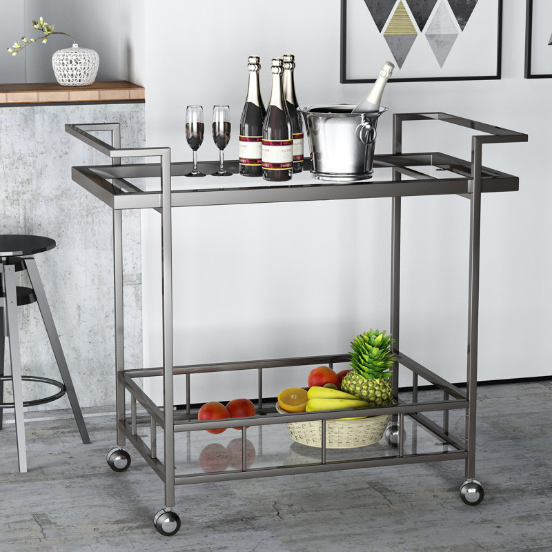 IRON Patio BAR CART