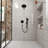 Calliope Wall Mounted 2-Function Retro Pressure-Balanced Shower System with 3 Setting Handheld-77393479