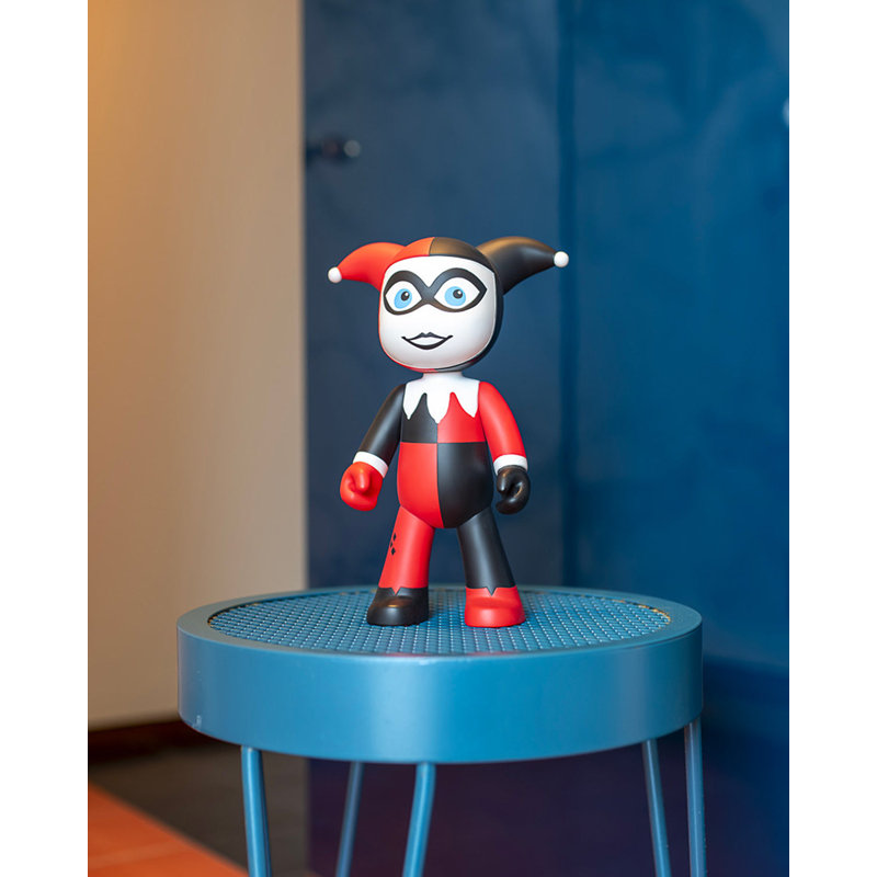 Harley Quinn SUPER POP Original Black, Red, & White 10in