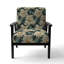 Fauteuil d'appoint rembourré Natural Damask Serenity