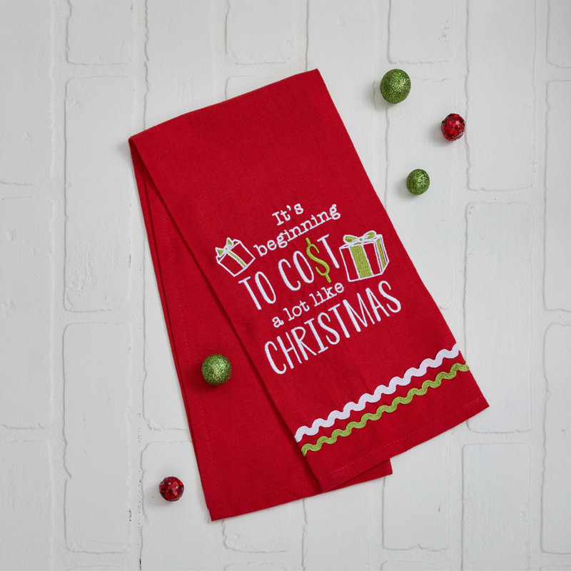  Ensemble de 2 torchons de Noël «Cost A Lot Like Christmas», «Cost A Lot Like Christmas»