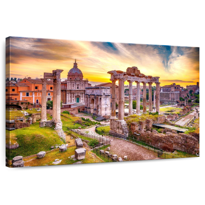 Nicci Roman Forum I, 20" H x 30" W