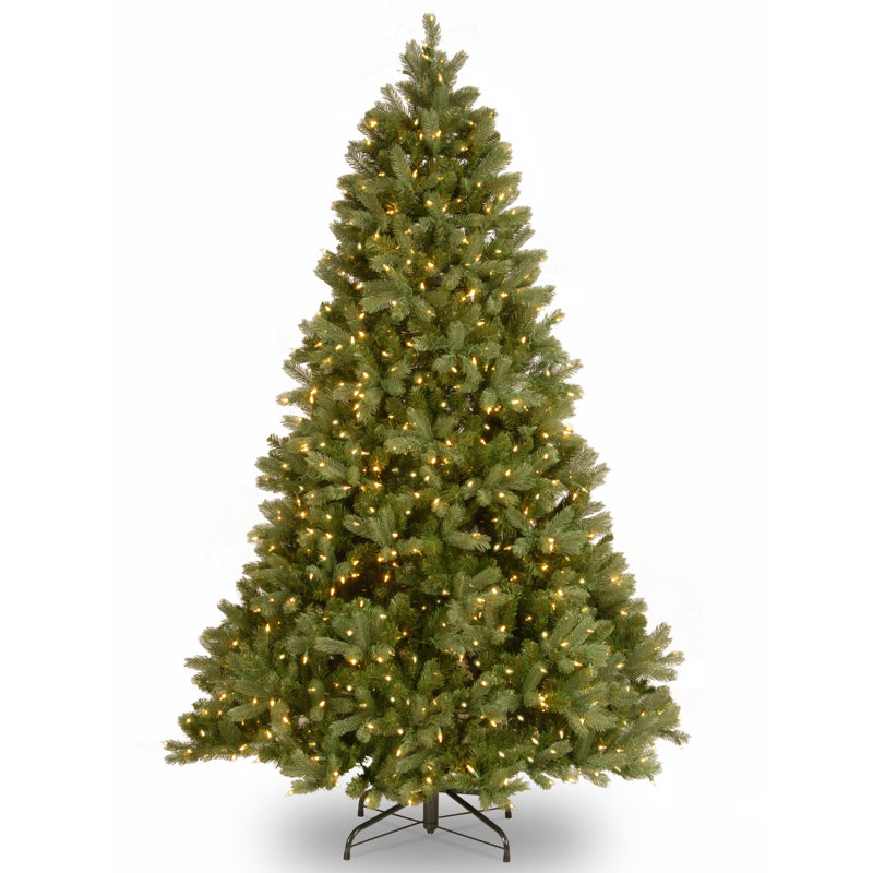 120' H Lighted Artificial Cedar Christmas Tree