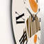 Abstract Minimal Sun And Moon In Earth Tones IV - Modern Wall Clock-60327169