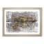 Amsterdam at Night in Abstract - Picture Frame Graphic Art Print-55682060-55682064