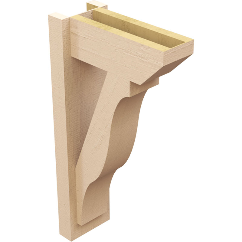 Bois de cèdre brut Funston Slat, H 26 po x l 6 po x P 14 po