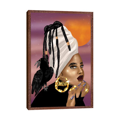 Queen Raven - Print on Canvas