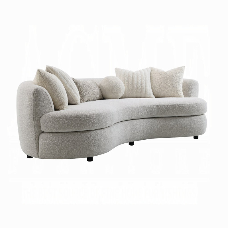 Canapé contemporain avec siège moelleux Iniko