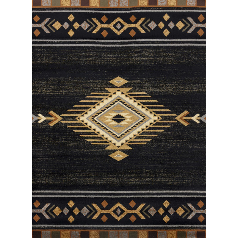 Tapis de 7 pi 10 po X 3 po, noir, polypropylène, teint, pour les vestiaires