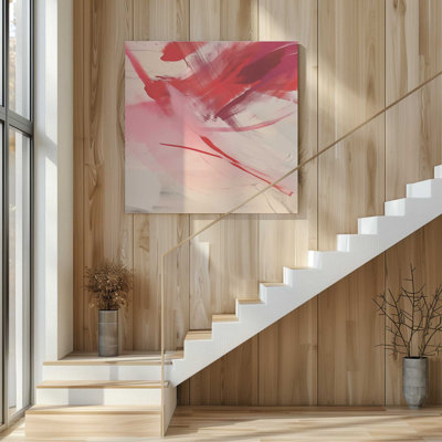 Rosy Rhapsody v2, grande impression sur toile