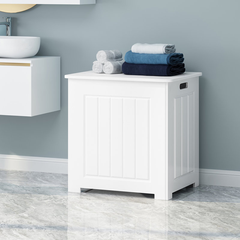 Freestanding Bathroom Cabinet, White