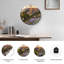 "Mountain Flowers", horloge murale en verre-2069360700