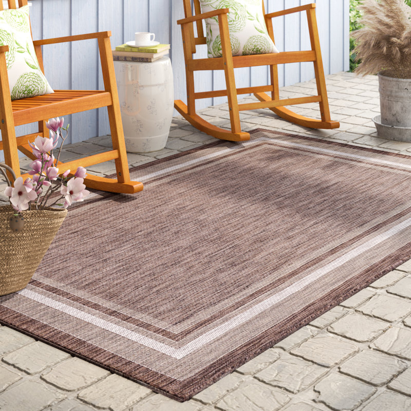 Rengin Indoor / Outdoor Rug, Rectangle 9' x 12'