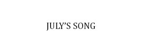 JULY'S SONG Logo