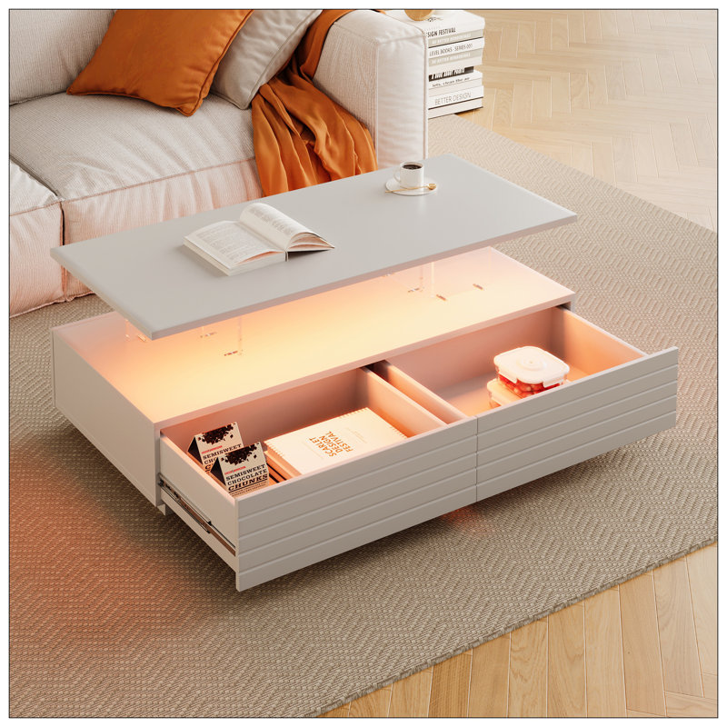 Table basse, Noyer