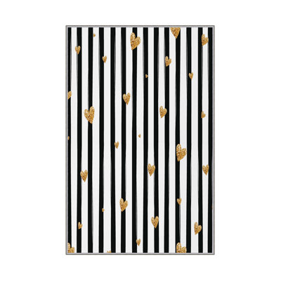Premium Hall Carpet (3.3 x 6.6 ft), 100% Polyester, 0.4 in Pile Height | Antibacterial, Non-Slip PVC Dot Underside | Machine Washable, 3D Digital Printing | Ideal for Living Room, Bedroom, and Entryway Decor