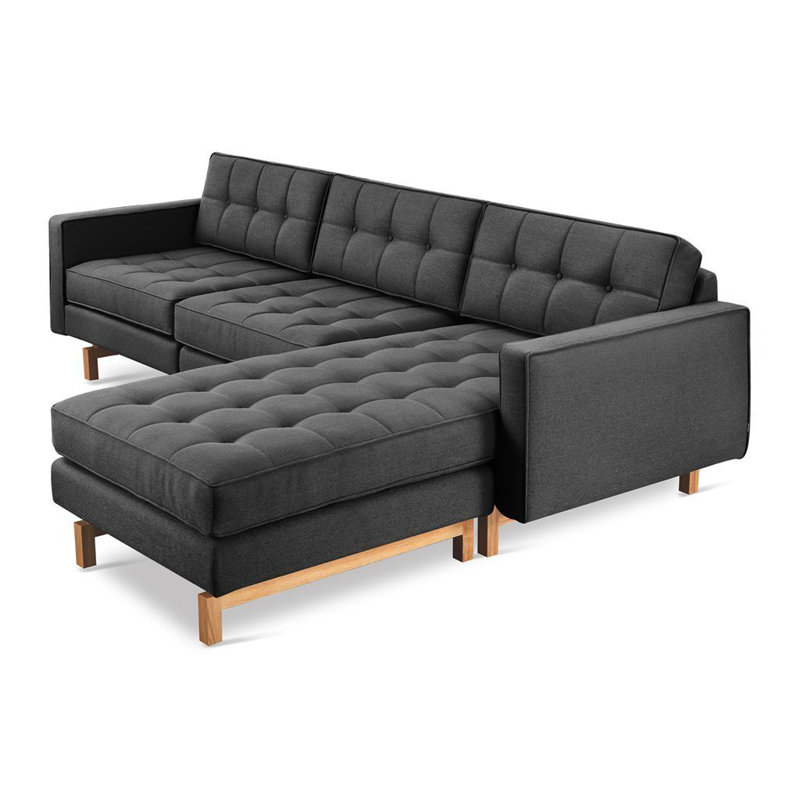Jane 2 Bi-Sectional, Urban Tweed Ink, Ash Natural