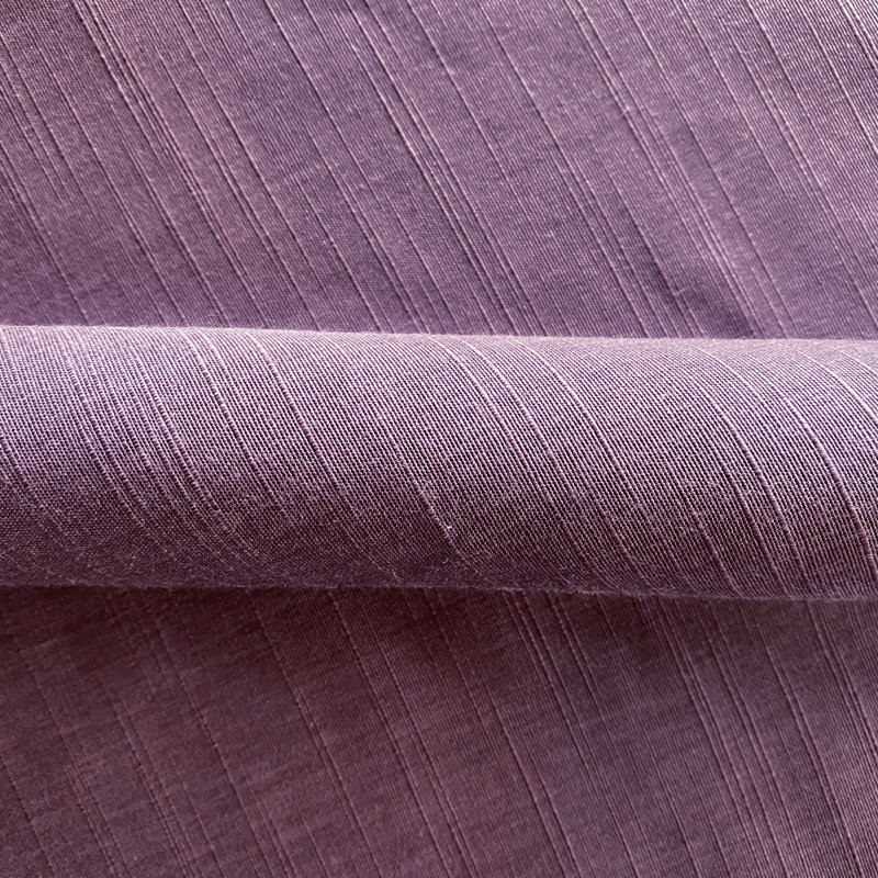 Mélange de coton Tabitha, Prune