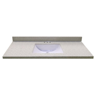 Plateau de meuble-lavabo simple 61 po