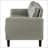 Grey Track Arm Sofa