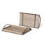 Fir Wood & Iron Decorative Tray