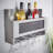 Aylsham Fully Assembled Wine Bottle and Glass Storage Shelving Unit