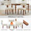 Ensemble de table de salle à manger extensible Modern Farmhouse-1425737457-1425737471-1425737463