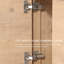 Meuble-lavabo moderne avec 2 portes et armoire spacieuse avec fonction de fermeture en contreplaqué de 24 po-1617460595-1617460607