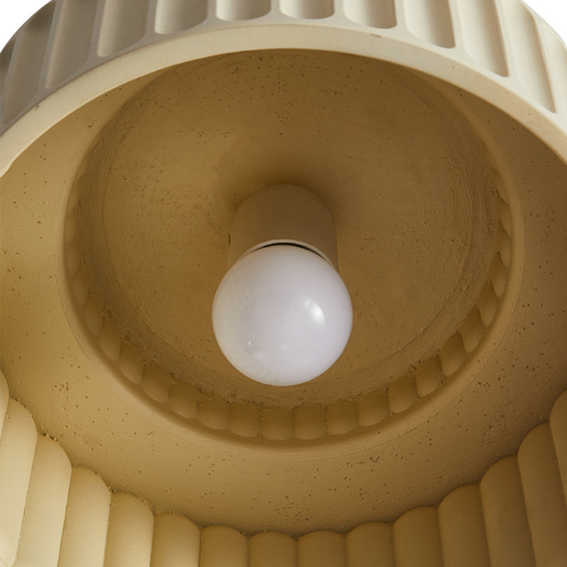 Plafonnier semi-encastré Nordic, Beige