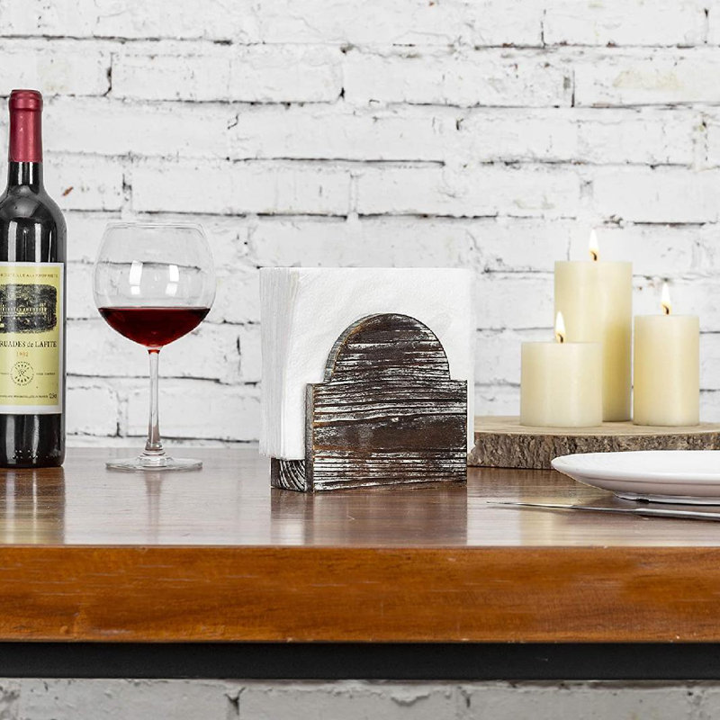 Wood Napkin Holder