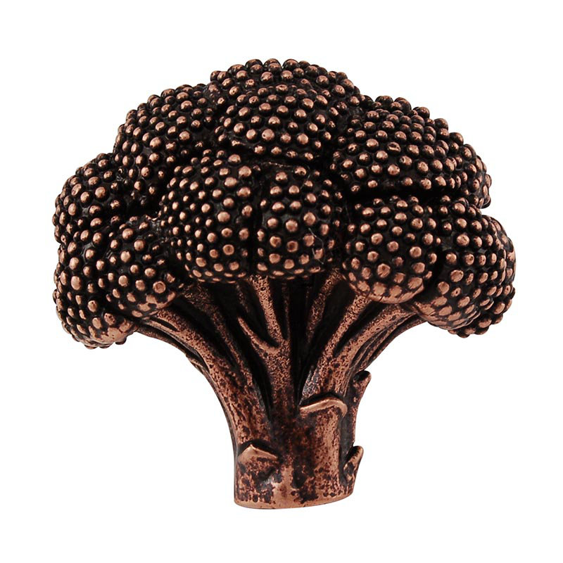 Fiori Novelty Knob, Antique Copper