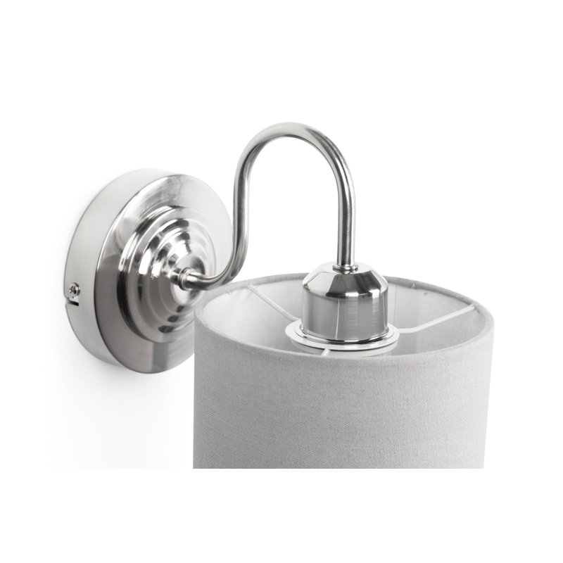 Alleshia Steel Armed Sconce