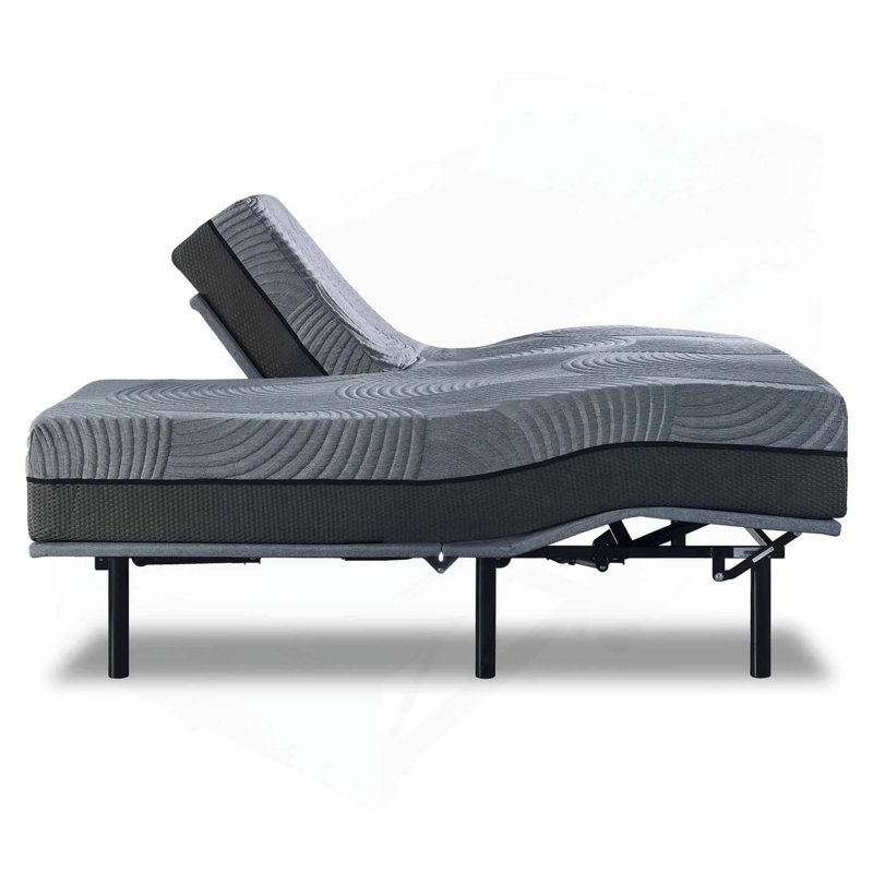 Matelas à plateau divisé infusé de gel, Très grand lit