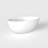 67 Inch Freestanding Solid Surface Soaking Bathtub
