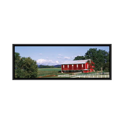 « grange », reproduction de photo sur toile