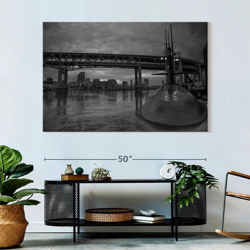 Mait Submarine, 34" H x 51" W