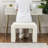 24 Inches Upholstered Waterfall Ottoman Footstool-780777894