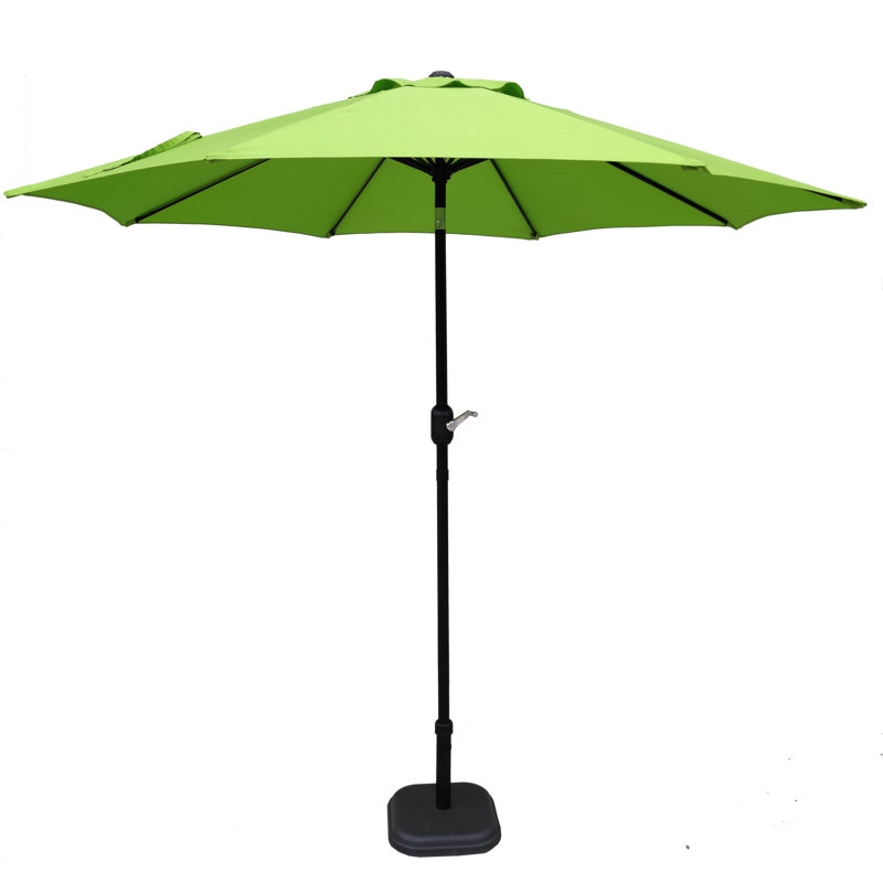 Parasol de marché terreux 108 po, Vert