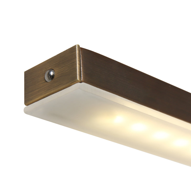 Fairgrove 1 - Light LED Kitchen Island Pendant, Dark Brown