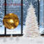 Arbre de Noël artificiel enneigé 7,5 pi