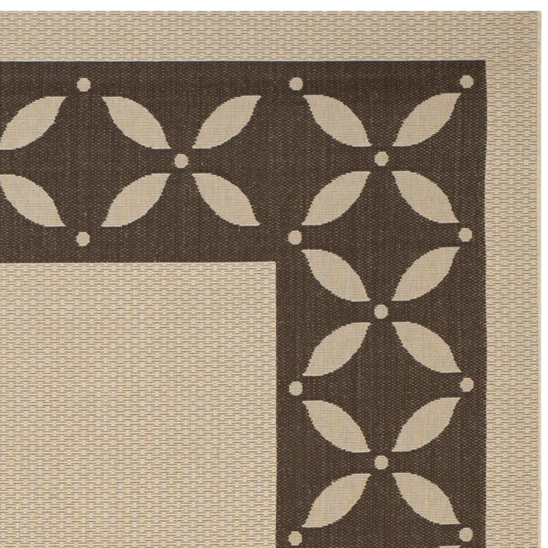 Tapis à motif floral Martha Stewart, Rectangle 5 pi 3 po x 7 pi 7 po