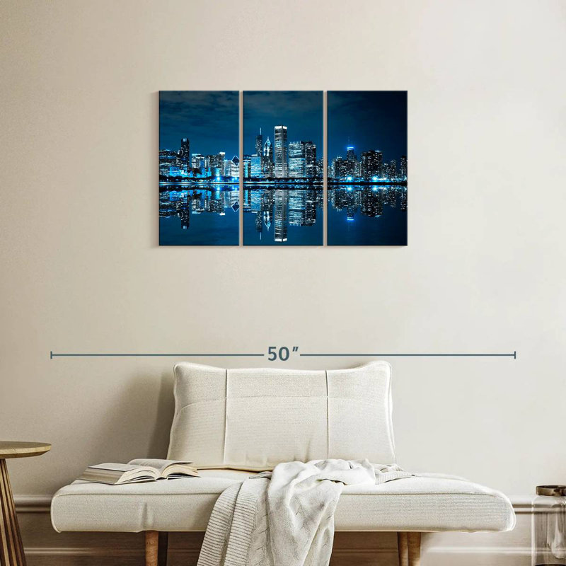 Sirci Chicago Bright Night, H 20 po x l 33 po