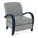Fauteuil en polyester de 30 po de largeur Vero