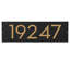 Plaque d’adresse murale sur 1 ligne flottante-41299922-41303794-41299680