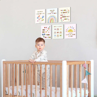 6 Piece Wrapped Canvas Print