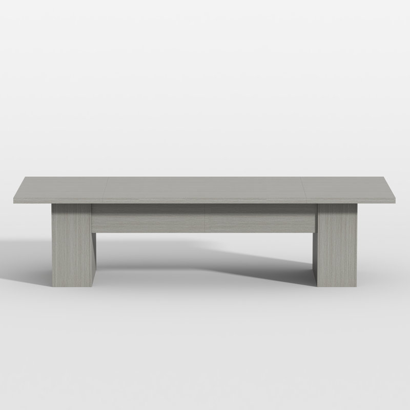 Table rectangulaire Lukehart, Gris