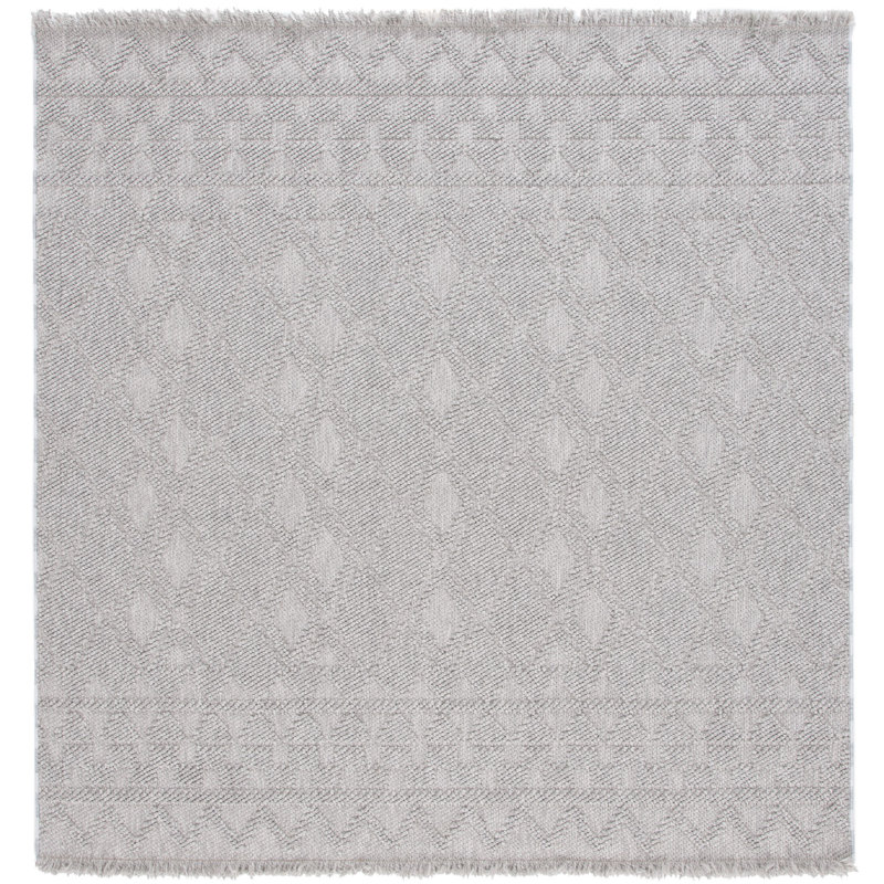 Lotus Performance Geometric Rug, Square 6'7"
