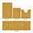 Adelen Premium 2370 GSM 100% Cotton 4 Piece Bath Rug Sets, Machine Washable, Super Absorbent & Tufted Weave Reversible Bath Mat for Bathroom, Shower, and Tub, Oeko-Tex Certified Bathroom Rugs, Yellow-732635466-673198623